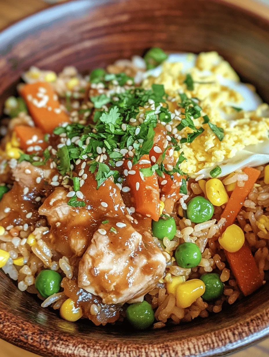 Fried rice is a beloved staple in many Asian cuisines, but when it comes to Japanese interpretations, there’s something uniquely satisfying about its flavors and textures. One standout dish that embodies this culinary tradition is the Savory Japanese BBQ Chicken Fried Rice Extravaganza. This dish is a delightful fusion of tender chicken, vibrant vegetables, and perfectly cooked rice, all harmoniously blended together and infused with the rich umami flavors characteristic of Japanese cooking.