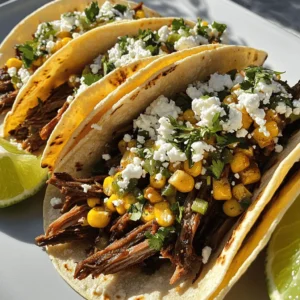 If you're searching for a culinary experience that tantalizes the taste buds and brings people together, look no further than braised brisket tacos. These mouthwatering creations, paired with rich street corn and a zesty jalapeño lime ranch dressing, elevate any meal into a celebration. Tacos have long been a beloved dish across various cultures, and this recipe showcases their versatility by incorporating the tender, juicy brisket, vibrant toppings, and an irresistible dressing that ties it all together. Whether it's a family gathering, a summer barbecue, or a cozy weeknight dinner, these tacos are sure to impress.