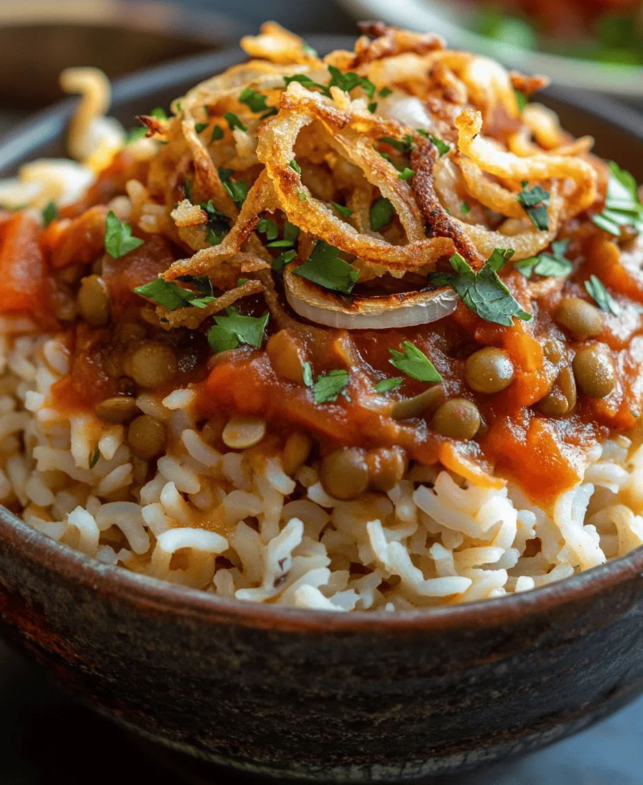 Exploring the world through food is one of life’s greatest pleasures, and Koshari Delight is a perfect gateway into the rich culinary traditions of Egypt. This iconic dish is a hearty blend of brown lentils, rice, elbow macaroni, and a tangy tomato sauce, garnished with crispy fried onions and fresh parsley. Each component comes together to create a satisfying and flavorful meal that reflects the diverse ingredients and culinary heritage of Egyptian cuisine.