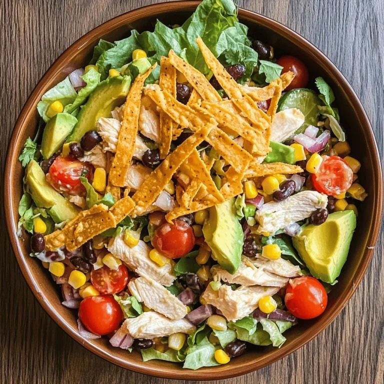 To truly appreciate the Tex-Mex Chopped Chicken Salad, it’s essential to understand the key components that make this dish so special. Each ingredient plays a vital role in creating a balanced meal that is packed with flavor and nutrition. From the protein-rich chicken to the array of colorful vegetables, let's explore what goes into this delightful salad and how they contribute to both taste and health.