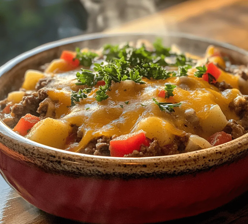 Welcome to a culinary journey that celebrates the heartwarming essence of comfort food! Today, we're diving into a beloved classic that has graced many family tables: Hobo Casserole with Ground Beef and Potatoes. This dish evokes a sense of nostalgia, reminding us of cozy family gatherings and the simple joy of sharing a meal with loved ones.