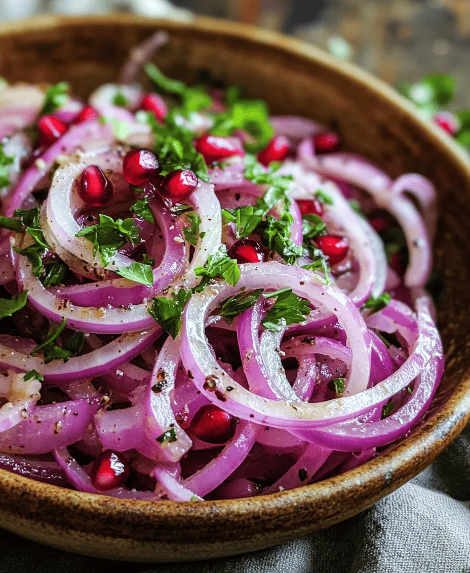 Creating the perfect Zesty Sumac Onions requires an understanding of each ingredient and how it contributes to the overall flavor and health benefits of the dish. Let’s explore the key components that make this recipe not only delicious but also nutritious.