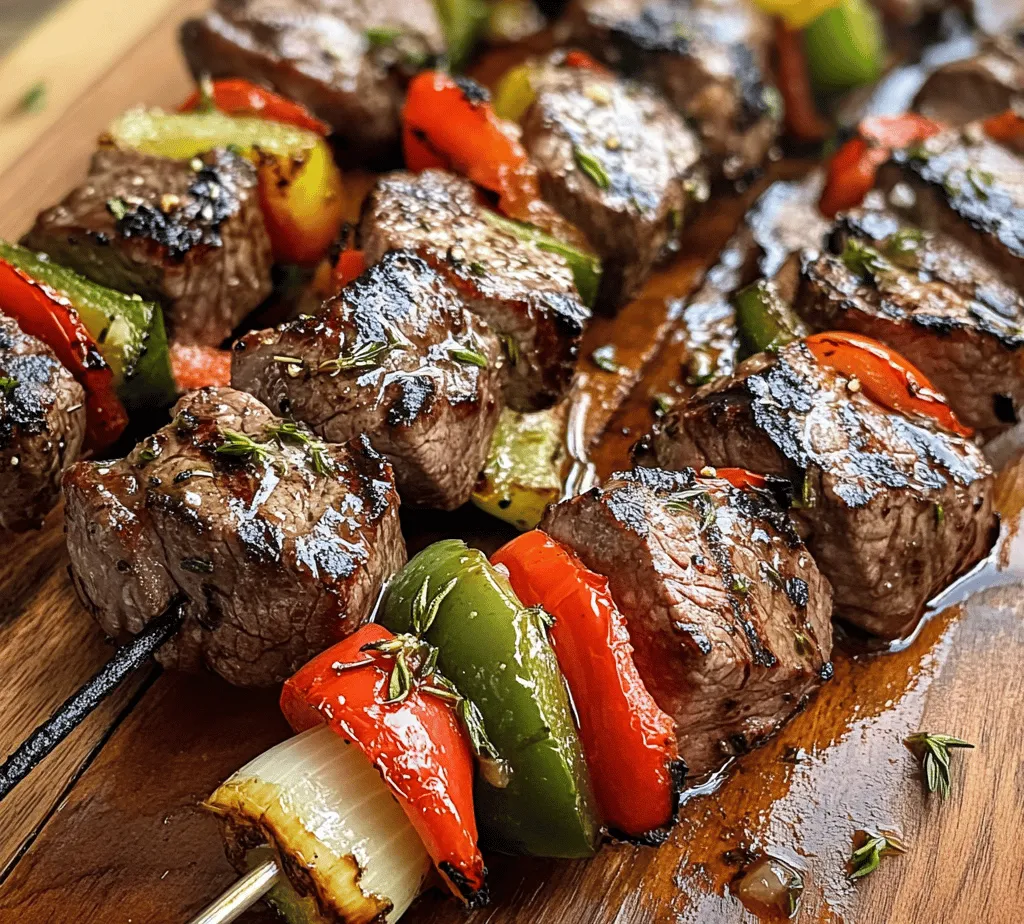 As summer approaches, the allure of outdoor gatherings and barbecues becomes irresistible, and what better way to impress your guests than with Rosemary Garlic Steak Kebabs? This dish combines the rich, hearty flavor of marinated steak with the vibrant freshness of vegetables, making it a versatile choice for any occasion—from casual weeknight dinners to festive backyard barbecues. The marination process is key to elevating the flavors, ensuring that each bite is bursting with zest and freshness.