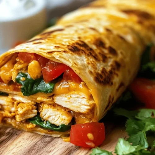To truly appreciate the Cheesy Garlic Chicken Wraps, it's essential to understand the role of each ingredient in the recipe. By knowing what goes into your meal, you can appreciate the flavors and nutritional benefits that each component brings to the table.