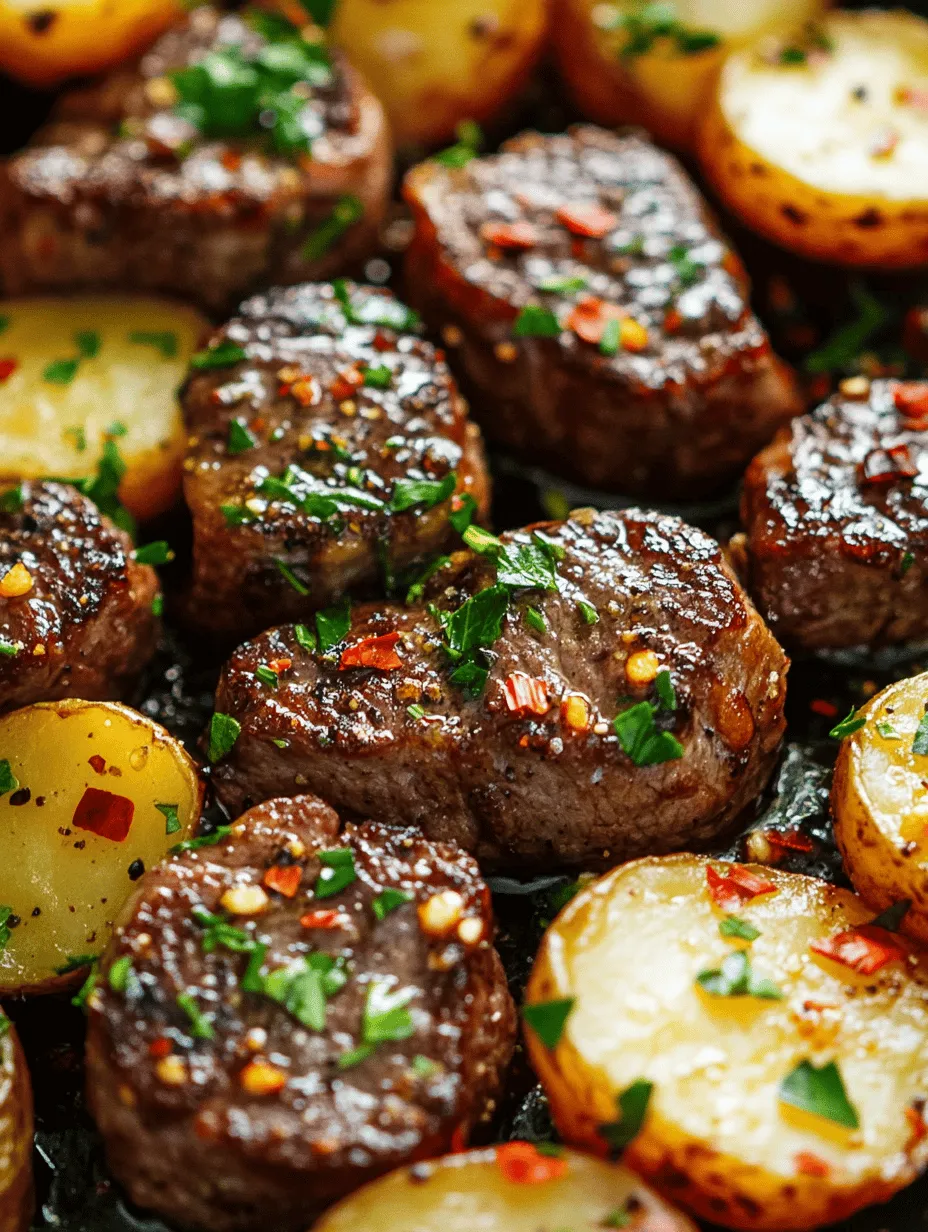 To truly appreciate the depths of flavor in Sizzling Garlic Butter Steak Bites and Crispy Potatoes, it’s essential to understand the key components that bring this dish to life. Each ingredient plays a vital role in contributing to the overall taste and experience, ensuring that every bite is a delicious revelation.