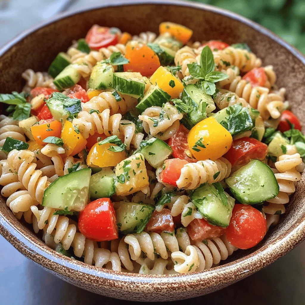 Lemon Basil Pasta Salad is a delightful dish that embodies the essence of summer freshness and vibrant flavors. This light and refreshing meal option is perfect for those warm days when you crave something easy yet satisfying. Whether you are planning a picnic in the park, a potluck with friends, or a family gathering, this pasta salad offers versatility that allows it to shine in any setting. Its bright flavors and colorful presentation make it a favorite among both adults and children alike.