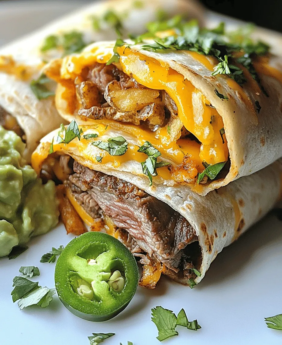 To make the perfect Steak & Cheese Dirty Fry Burritos, you will need a few key ingredients that work together to create a delightful balance of textures and flavors. Let’s take a closer look at each component.