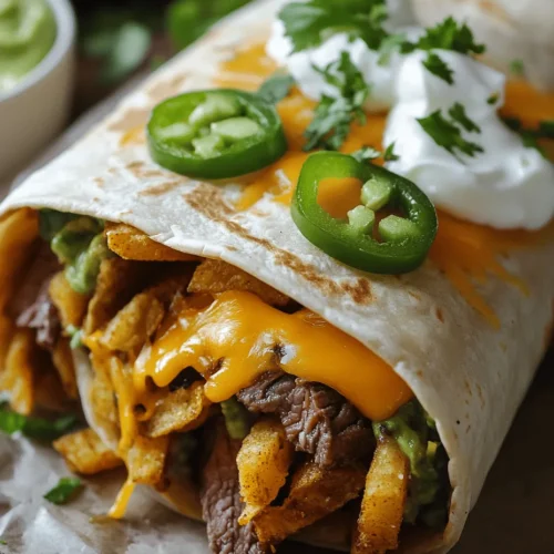 To make the perfect Steak & Cheese Dirty Fry Burritos, you will need a few key ingredients that work together to create a delightful balance of textures and flavors. Let’s take a closer look at each component.