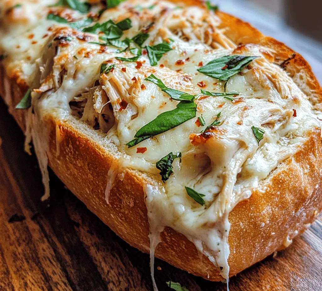 If you're on the lookout for a deliciously indulgent meal that combines the beloved elements of garlic bread with the heartiness of a chicken sandwich, look no further than the Cheesy Chicken Garlic Bread Sandwich. This delightful fusion captures the essence of comfort food, making it an ideal choice for busy weeknights, game days, or a quick lunch that satisfies both kids and adults alike. The great news is that this recipe not only delivers on flavor but also emphasizes simplicity and accessibility; it requires minimal effort and can be prepared with common pantry staples.