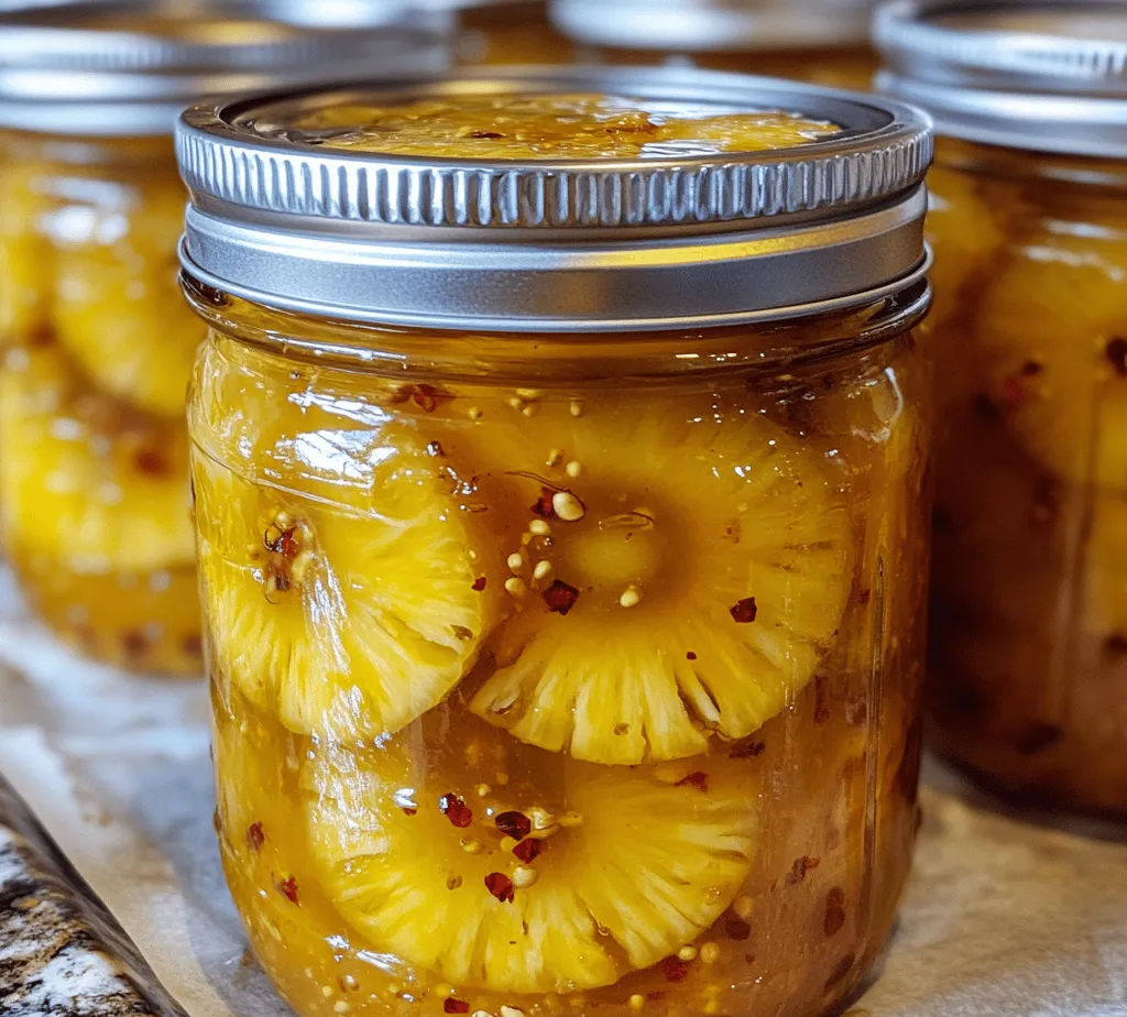 In recent years, the world of preserves and jams has evolved beyond traditional fruit spreads, with sweet and spicy concoctions taking center stage. One standout in this growing trend is the Sweet and Spicy Pineapple Cowboy Candy, a uniquely flavorful treat that brings together the tropical sweetness of pineapple with a delightful kick of heat. This recipe not only satisfies those with a penchant for bold flavors but also serves as a versatile addition to various culinary creations, making it a must-try for food enthusiasts.