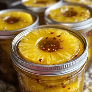 In recent years, the world of preserves and jams has evolved beyond traditional fruit spreads, with sweet and spicy concoctions taking center stage. One standout in this growing trend is the Sweet and Spicy Pineapple Cowboy Candy, a uniquely flavorful treat that brings together the tropical sweetness of pineapple with a delightful kick of heat. This recipe not only satisfies those with a penchant for bold flavors but also serves as a versatile addition to various culinary creations, making it a must-try for food enthusiasts.
