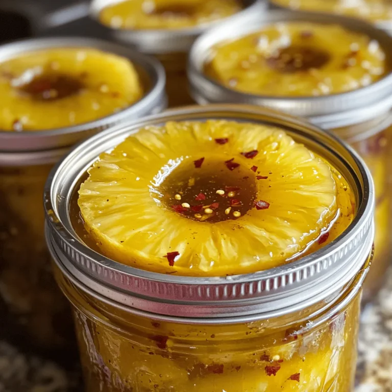 In recent years, the world of preserves and jams has evolved beyond traditional fruit spreads, with sweet and spicy concoctions taking center stage. One standout in this growing trend is the Sweet and Spicy Pineapple Cowboy Candy, a uniquely flavorful treat that brings together the tropical sweetness of pineapple with a delightful kick of heat. This recipe not only satisfies those with a penchant for bold flavors but also serves as a versatile addition to various culinary creations, making it a must-try for food enthusiasts.