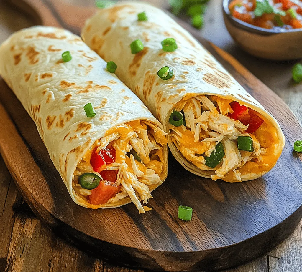In today’s fast-paced world, finding time to prepare a wholesome meal can often feel like a challenge. Enter Easy Cheesy Chicken Wraps—a delightful dish that brings together the flavors of tender chicken, creamy cheese, and fresh vegetables, all wrapped in a soft tortilla. This recipe not only satisfies hunger but also delights the taste buds, making it a favored choice for busy families and individuals alike. Whether you’re looking for a quick lunch, an easy dinner solution, or a satisfying snack, these wraps are versatile enough to suit any occasion.