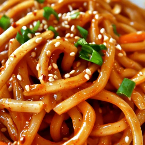 Cooking udon noodles is a straightforward process that ensures a delightful texture and taste. Begin by bringing a large pot of water to a rolling boil. The amount of water should be ample to allow the noodles to move freely without sticking together. Once the water reaches a boil, add the udon noodles.