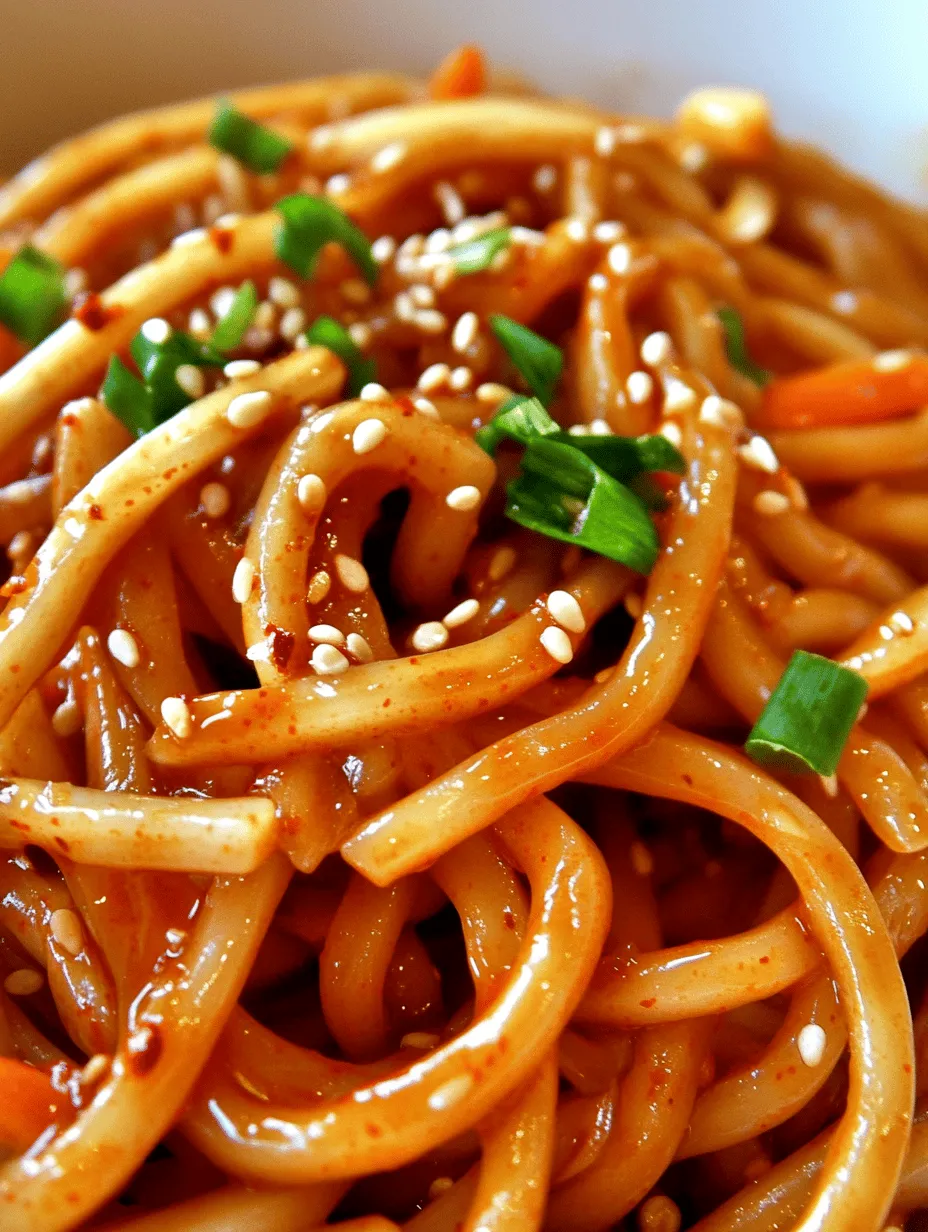 Cooking udon noodles is a straightforward process that ensures a delightful texture and taste. Begin by bringing a large pot of water to a rolling boil. The amount of water should be ample to allow the noodles to move freely without sticking together. Once the water reaches a boil, add the udon noodles.