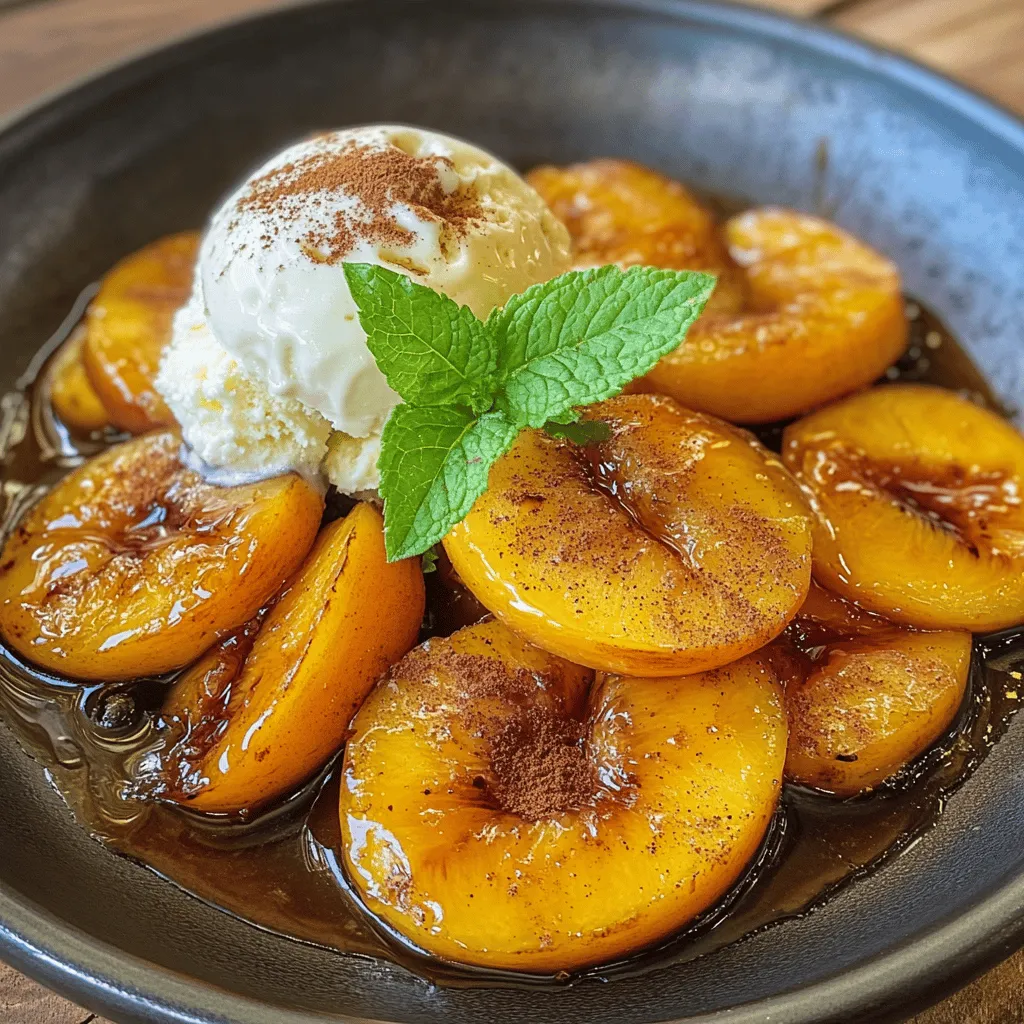 As summer rolls in, there’s nothing quite like the sweet, juicy taste of fresh peaches to evoke the season’s essence. Caramelized pan-fried peaches with honey butter is a delectable treat that encapsulates the vibrant flavors of summer while providing a warm, comforting dessert option for any occasion. Whether you’re hosting a backyard barbecue, a summer picnic, or simply looking for a quick and satisfying sweet fix, this dish is sure to impress.