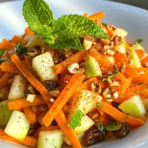 Understanding the blend of flavors in a dish can elevate not just the taste but also the experience of cooking and sharing meals. The Crunchy Carrot Apple Delight is a vibrant dish that beautifully merges the natural sweetness of apples and honey with the crispiness of carrots and the satisfying crunch of walnuts. This recipe is not only refreshing and nutritious but also versatile enough to serve as a side dish, a light lunch, or even a healthy snack. In this article, we will guide you through the preparation of this delightful dish while also exploring its health benefits, ingredient substitutions, and presentation ideas.