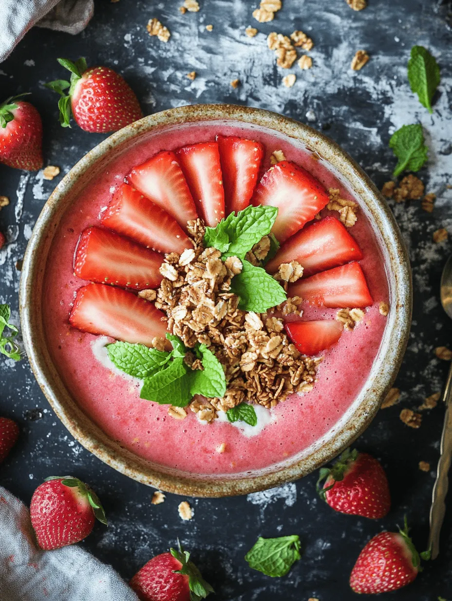 In recent years, smoothie bowls have surged in popularity as a delicious and healthy breakfast option. These vibrant, colorful bowls are not only packed with nutrients but also offer a visually appealing way to start your day. The combination of fresh fruits, creamy bases, and crunchy toppings makes smoothie bowls a delightful meal that can be customized to suit any taste. Among the myriad of flavors and combinations, the Watermelon and Strawberry Smoothie Bowl stands out as a refreshing choice, perfect for summer mornings.