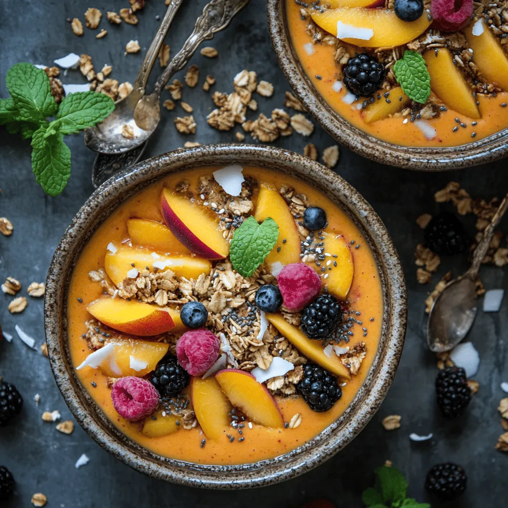 In the ever-evolving world of breakfast options, smoothie bowls have surged in popularity as a delightful and nutritious way to kickstart your day. These vibrant bowls combine the goodness of smoothies with the aesthetic appeal of a well-decorated dish, making them a feast for both the eyes and the palate. Smoothie bowls are not just about the flavors; they provide a perfect canvas for creativity, allowing you to personalize each bowl with your favorite toppings and ingredients.
