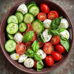 As the sun graces us with longer days and warmer temperatures, the craving for light, fresh, and invigorating dishes comes to the forefront. One such dish that perfectly captures the essence of summer is the Crisp Cucumber Caprese Delight. This salad is a delightful twist on the classic Caprese, traditionally composed of ripe tomatoes, fresh mozzarella, and aromatic basil. By incorporating crisp cucumbers, this version not only enhances the texture but also adds a refreshing element that is simply irresistible.