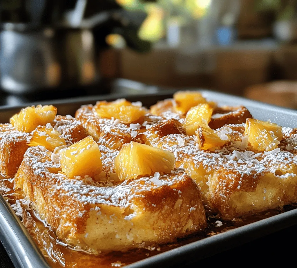 French toast has long been a beloved breakfast staple, adored for its delightful combination of flavors and textures. Whether enjoyed at home on a quiet Sunday or served at brunch gatherings with friends, this classic dish offers warmth and comfort with every bite. However, if you’re looking to elevate your breakfast game, the Sweet Hawaiian Roll French Toast Bake is the perfect twist on this time-honored favorite.