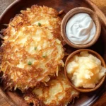 Welcome to the delightful world of German cuisine, where comfort food reigns supreme, and traditional recipes are cherished for their rich flavors and heartwarming qualities. Among the many beloved dishes, crispy German potato pancakes, known as "Reibekuchen" or "Kartoffelpuffer," stand out as a quintessential comfort food. These golden, crispy delights are not just a staple in German households but also a symbol of the country's culinary heritage. Enjoyed at festivals, family gatherings, and special occasions, potato pancakes have a special place in the hearts of many.