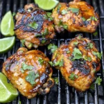 If you’re looking to spice up your dinner routine with a dish that offers a delightful combination of sweetness and heat, look no further than Spicy Honey-Lime Chicken. This recipe is a culinary masterpiece that beautifully marries the rich, savory flavor of chicken thighs with the vibrant zing of lime and the luscious sweetness of honey. Perfect for a weeknight dinner or a weekend gathering, this dish is bound to impress both family and friends.