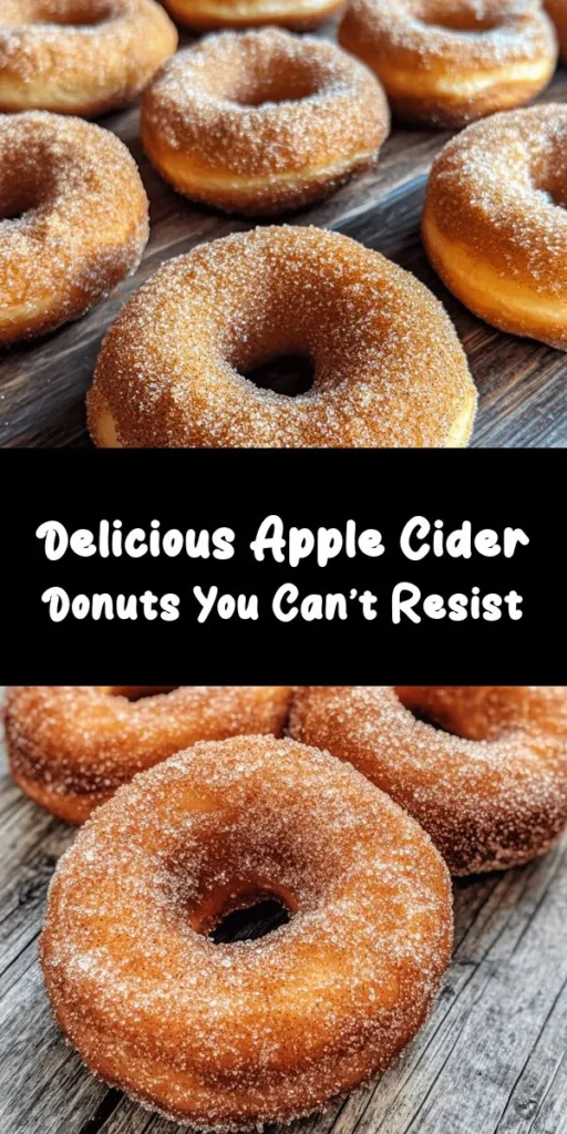 Indulge in the cozy flavors of fall with these irresistible apple cider donuts! Made with a delightful blend of spices and a rich apple cider reduction, these fluffy treats are baked to perfection. After a quick dip in melted butter, they get rolled in a sweet cinnamon-sugar coating. Perfect for sharing on chilly days or savoring with a warm drink. Try this easy recipe and bring the taste of autumn to your kitchen!